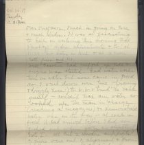 Letter to "Professor" from Ruth Deeter