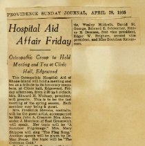 Hospital Aid Affair Friday