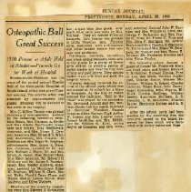 Osteopathic Ball Great Success