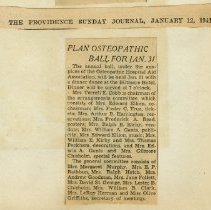 Plan Osteopathic Ball for Jan. 31