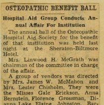 Osteopathic Benefit Ball