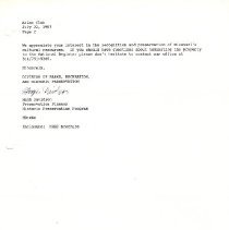 Atlas documents on National Registry and Historical Fund