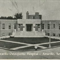 Amarillo Osteopathic Hospital Postcard