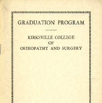 KCOS Commencement Program May 1952