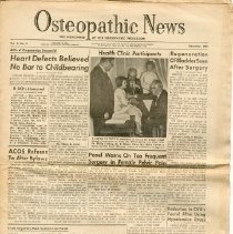 Osteopathic News, Volume 11, No. 8
