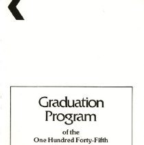 Kirksville College of Osteopathic Medicine Commencement Program May 1981
