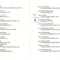 Kirksville College of Osteopathic Medicine Commencement Program June 1982