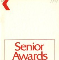 KCOM Senior Awards Banquet Program May 1981