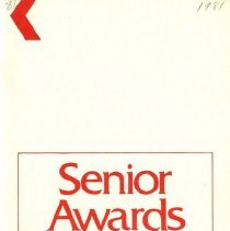 KCOM Senior Awards Banquet Program May 1981