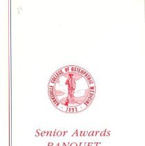 KCOM Senior Awards Banquet Program June 1988