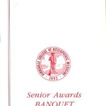 KCOM Senior Awards Banquet Program June 1988