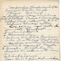 Comparative Therapeutics Class Notes