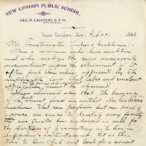 Speech Given by George M. Laughlin