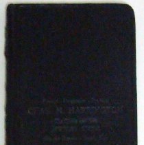Black Notebook Owned by Dr. George M. Laughlin
