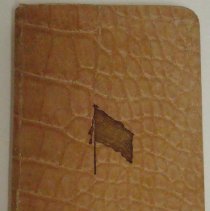 Tan Notebook Owned by George M. Laughlin