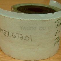 Negative Film Osteopathic Technique Film Roll #1