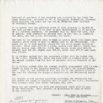 Purchase Contract for Property at 701 W. Jefferson