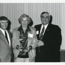 Alouise Carter Fenton Receives Medallion at Founders Day 1992