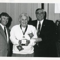 Virginia Welch Receives Medallion at Founders Day 1992
