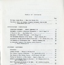 Academy of Applied Osteopathy Yearbook 1950 Selected Papers