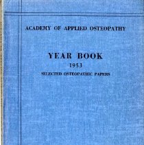 Academy of Applied Osteopathy Yearbook 1953 Selected Papers