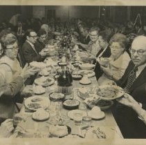 KCOM Pres Morris Thompson 25th Anniversary banquet 1972 Jan 27