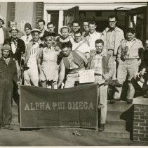 Alpha Phi Omega group photo at Sadie Hawkins 1951