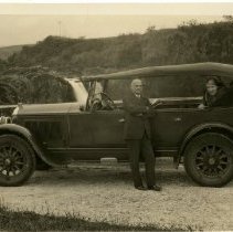 Cora Timken Burnett in Automobile