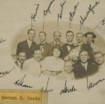 Early ASO graduates 1907