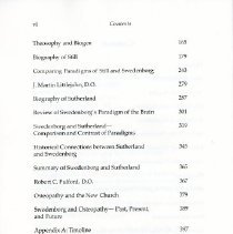 Osteopathy and Swedenborg The Influence of Emanuel Swedenborg