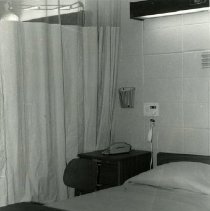 Grim-Smith Hospital room and bed ca. 1980