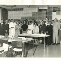 Group picture of KCOS Physiology & staff at Price's anniversary 1969