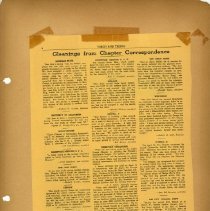 Page Fifty-Three of the Alpha Phi Omega Scrapbook