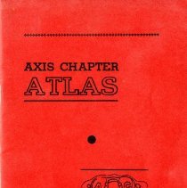Bulletin of the Axis Chapter of Atlas Club Vol. 26 No.1