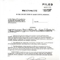 KOAA Pro Forma Decree