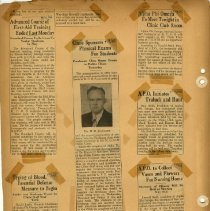 Page Seventy-Six of the Alpha Phi Omega Scrapbook