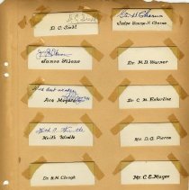 Page Seventy-Nine of the Alpha Phi Omega Scrapbook