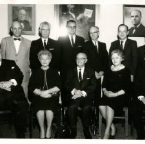 KCOS Board of Trustees group photo 1964