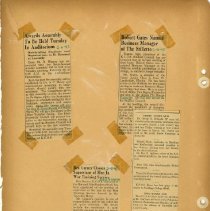 Page Ninety-Four of the Alpha Phi Omega Scrapbook