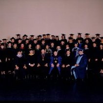 ASHS/ATSU faculty-stage party 2004 Aug