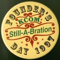 KCOM Founders Day Pin