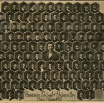 ASO class of 1909 Jun caps & gowns composite image