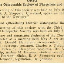 Second (Cleveland) District Osteopathic Society