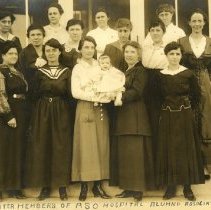 ASO charter members of Hospital Alumni Association ca. 1916