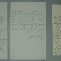 Page 47 of the Laughlin Portrait Committee Correspondence Scrapbook