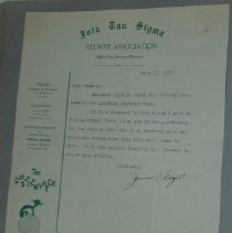 Letter from James A. Cozart to H.G. Swanson