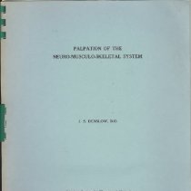 Palpation of the Neuro-Musculo-Skeletal System