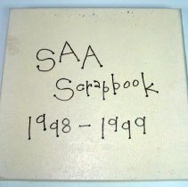Student Associates Auxiliary Scrapbook