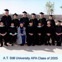 ATSU Mesa APA graduation group photo 2005