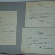 Page 88 of the Laughlin Portrait Committee Correspondence Scrapbook